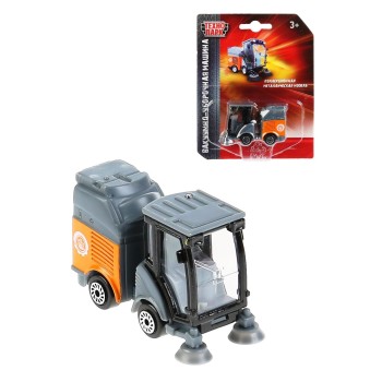 Технопарк. Уборочная машина арт.SB-17-74-B-BLC 6,5 см. на блистере