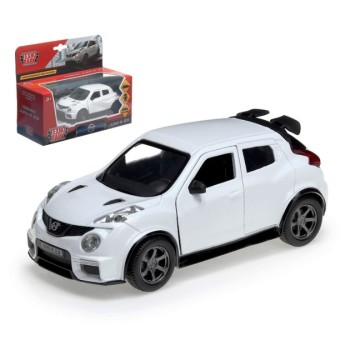 Технопарк. Модель "Nissan Juke-R 2.0" арт.JUKE-WTS 12см, открыв. двери, инерц., белый