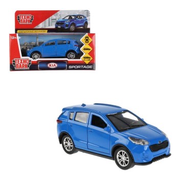 Технопарк. Модель "Kia Sportage" арт.SPORTAGE-BU 12см, открыв. двери, инерц. синий