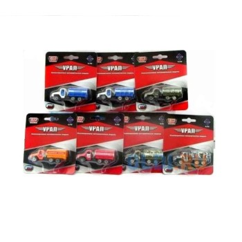 Технопарк. "Урал Тент" арт.CT10-151(U)-BLC 1:72 съемный тент,в ассорт. на карт.