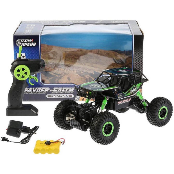 Технодрайв. Р/У "Краулер-Багги" арт.B1653890-R на аккум. в коробке 36*19,5*20см