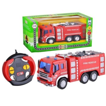 Дрифт. Р/У. Грузовик-пожарная автоцистерна, 1:16 со светом 26*10*14,5см арт.47978/34613