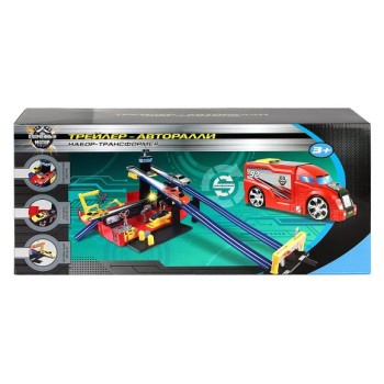 Пламенный мотор. арт.87536 Набор-трансформер "Трейлер - Авторалли"