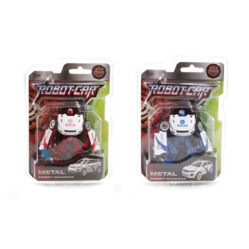 Пламенный мотор. арт.870290 Трансформер "Робот-Машина Космобот" металл, в ассорт.