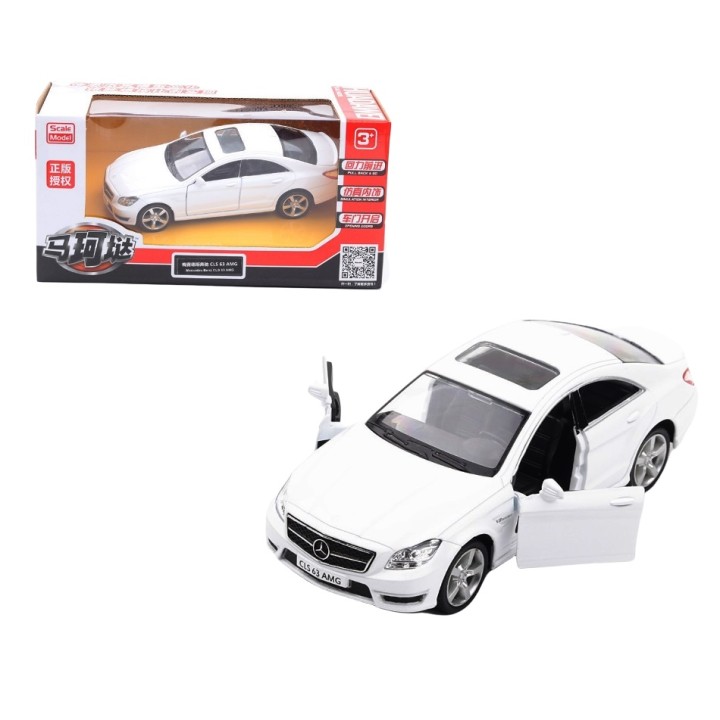 Модель мет. "Mercedes Benz CLS 63 AMG" 1:36 инерц. открыв. двери арт.CH554995/71378