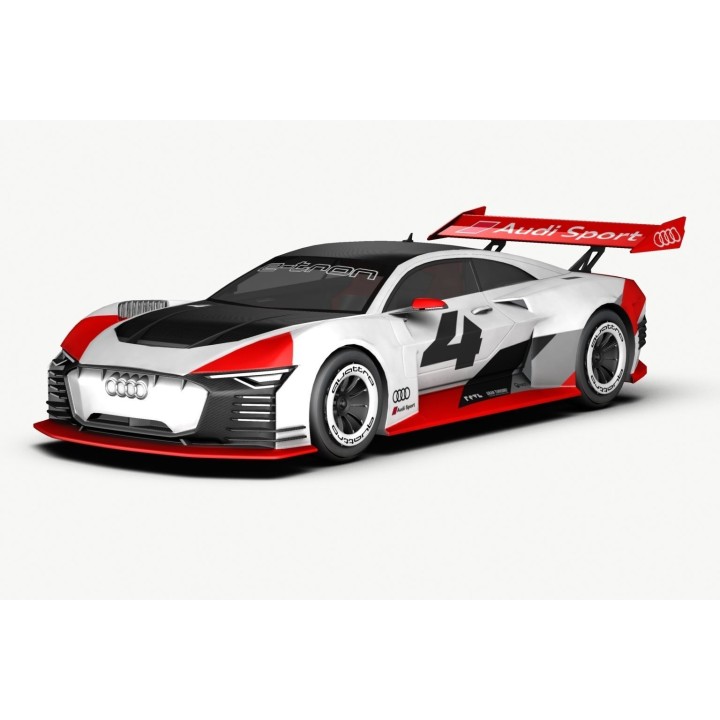 Модель мет. "Audi E-Tron Gran Turismo Сoncept" 1:32 инерц. свет,звук, открыв двери арт.C309/71385