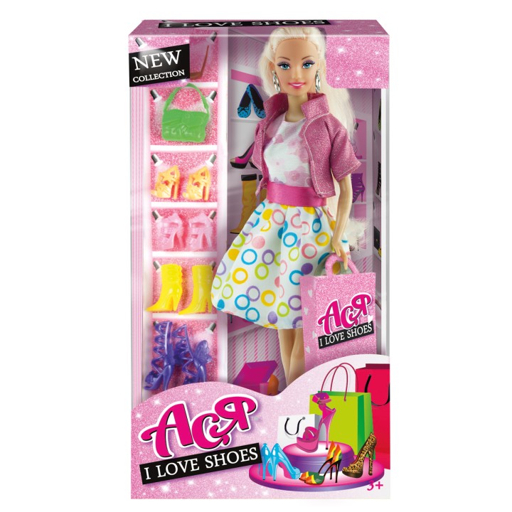 Кукла Ася "Любимые туфли" вариант 1 арт.35082