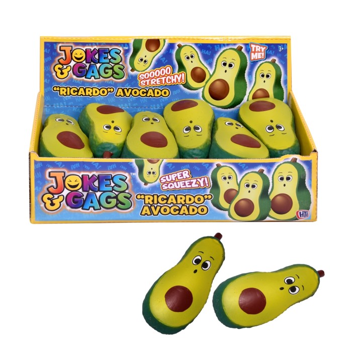 HTI. Игрушка антистресс "Удивленный авокадо" арт.1375410