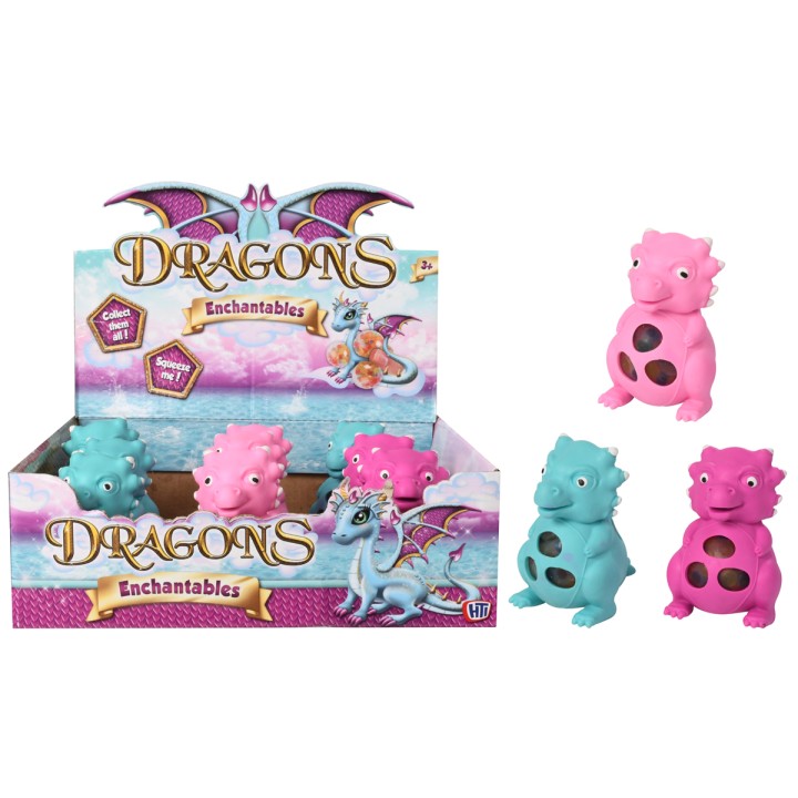 HTI. Игрушка сквиш "Дракон-сквишик" арт.1375436