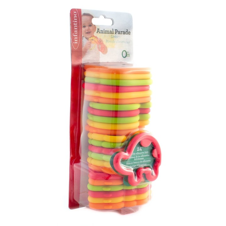 Infantino. Набор колечек "Зверюшки" арт.216200