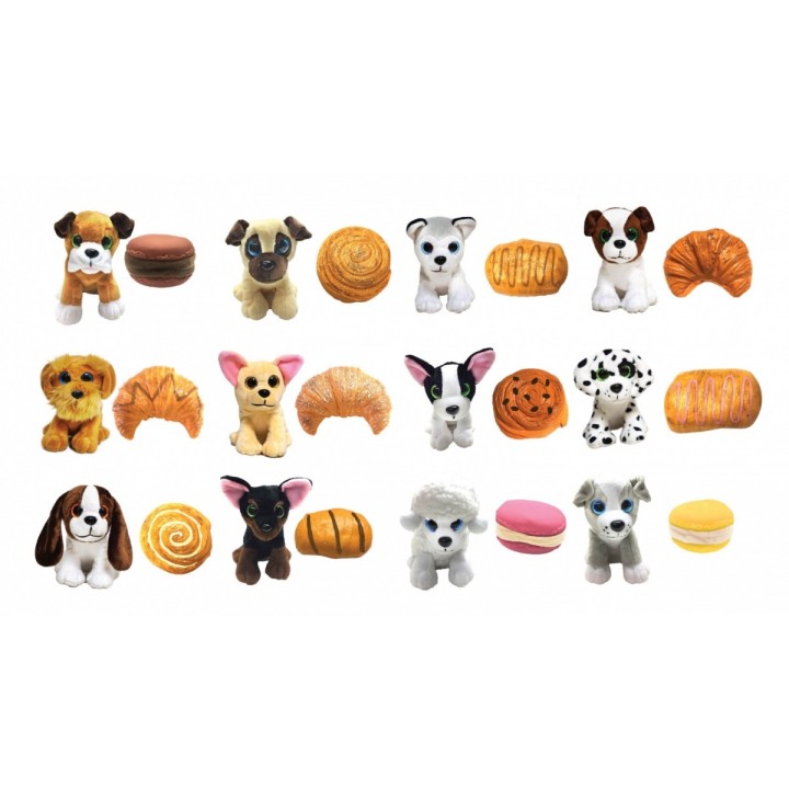 Sweet Pups. Игрушка-сюрприз "Собачка-булочка" в асс. арт.1610032