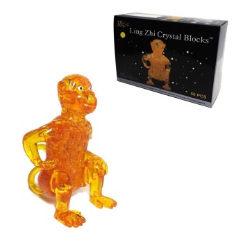 Crystal Puzzle. Головоломка 3D "Огненная Обезьяна" арт.9069