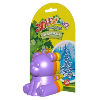 Биплант.3D Формочки арт.16010 "Медвежка" 3 шт.*