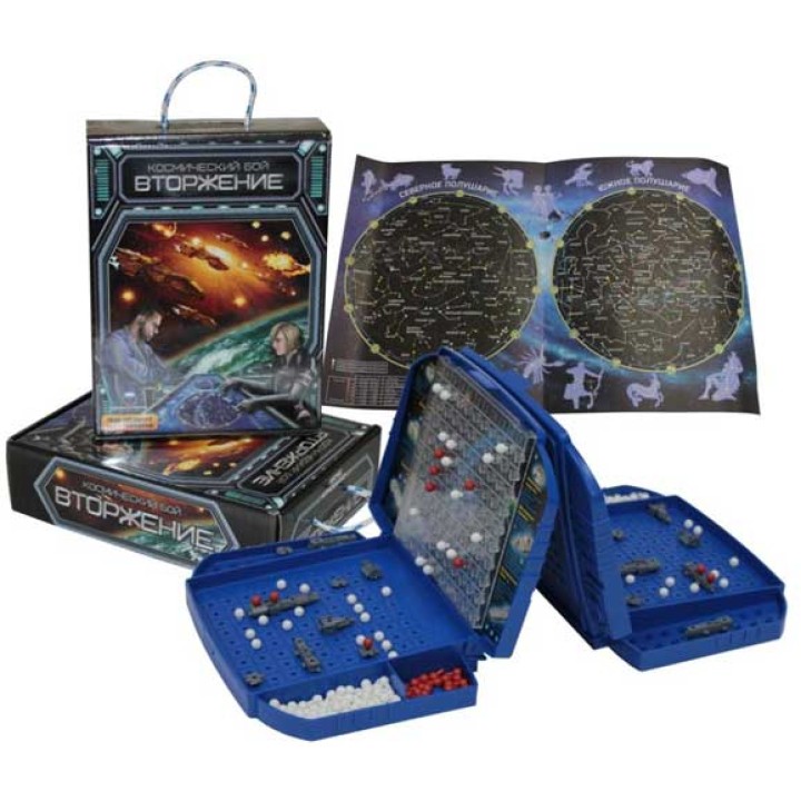 Биплант.Наст. игра "Космический бой.Вторжение" арт.10034 /10