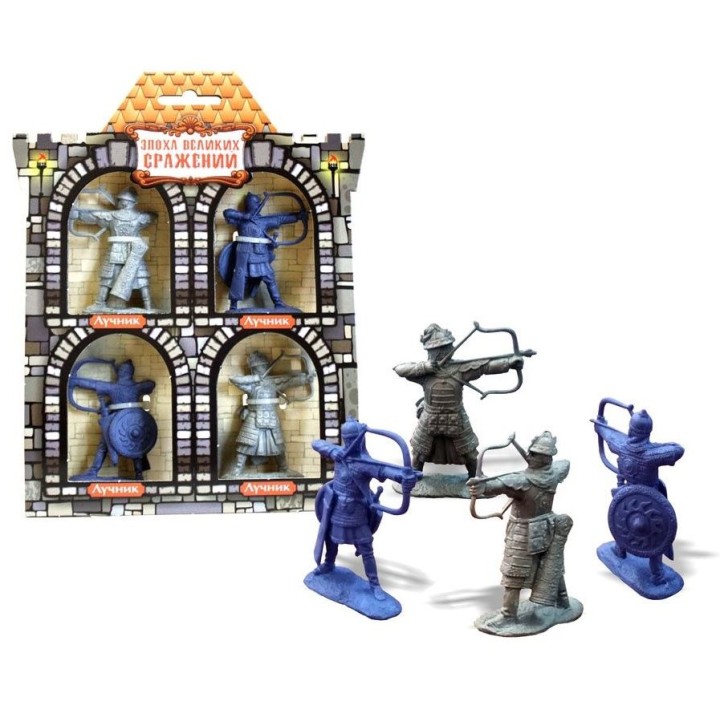 Биплант.Эпоха великих сражений. Набор фигурок "Лучники" арт.12063 /24
