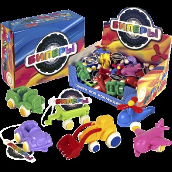 Биплант.Машинки "Биперы" в асс-те арт.16001 /30/180