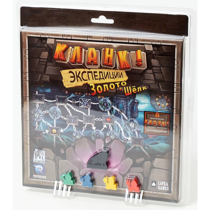 Наст. игра "Кланк! Экспедиции.Золото и Шёлк" дополнение (Lavka) РРЦ 1490 руб