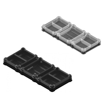 Uts. Модуль под малые компоненты "Organizer" (7 секций) (РРЦ 199) арт.UTS07 цвет основ. в асс.