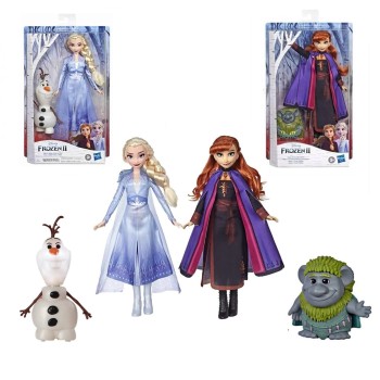 Hasbro. Кукла "Disney Frozen. Анна/Эльза" с фиг. героя из м/ф "Холодное сердце" в асс. арт.Е8762/63