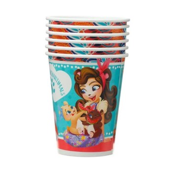 ND Play. Enchantimals Набор бумажных стаканов, 6 шт 250 мл арт.292847