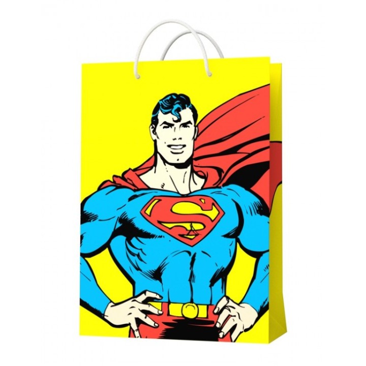 ND Play. Superman Пакет подарочный малый-2 180х223х100 мм арт.286217