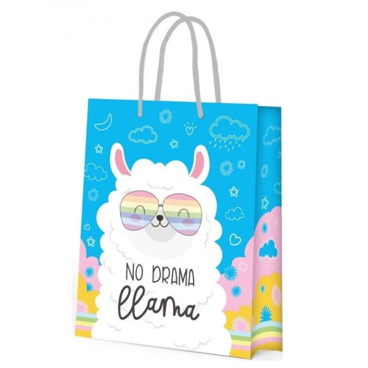 ND Play. Пакет подарочный "Лама" 250х350х100 мм арт.293227