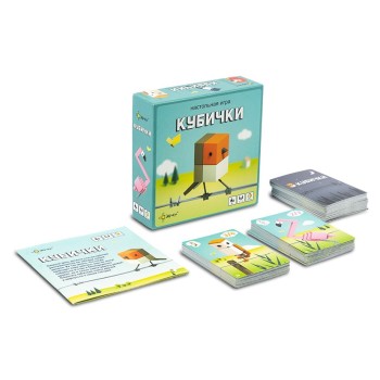 Эврикус. Наст. игра "Кубички" BG-11039 (РРЦ 690 руб.) /24