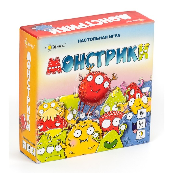 Эврикус. Наст. игра "Монстрики" арт.BG-12013 / BG-17023 (РРЦ 590 руб.) /18