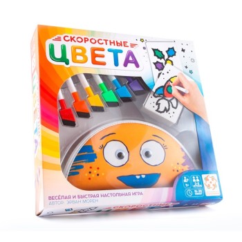 Стиль Жизни.Наст.игра "Скоростные цвета (Speed Colors)" (большая кор.с пеналом)