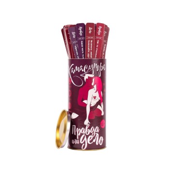 Наст.игра "Правда или Дело: Камасутра" 18+ арт.MFG002/FGS06 (Фабрика игр)