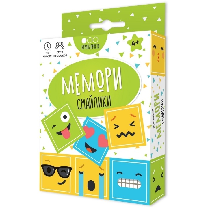 Muravey games. Мемори Смайлики арт.ТК003