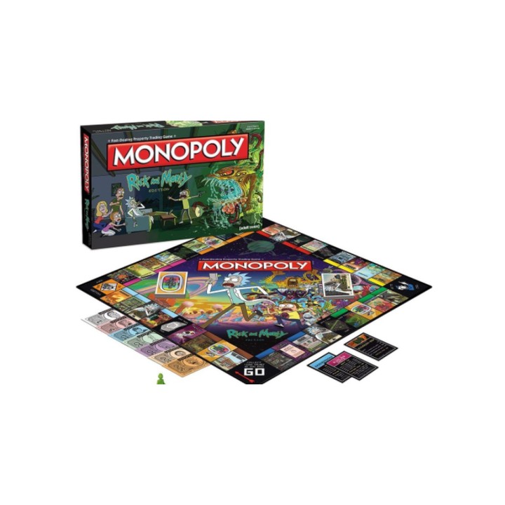 Наст.игра МХ "Рик и Морти. Монополия" арт.503386 РРЦ 3990 руб.