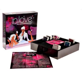 Наст.игра МХ "IN LOVE" (игра для влюбленной пары) арт.1082 РРЦ 1990 руб.