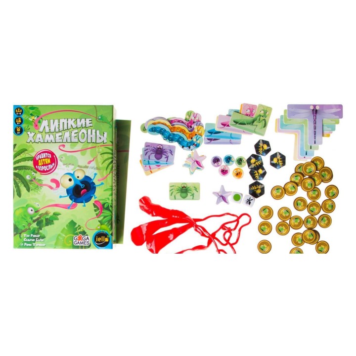 GaGa. Наст. игра "Липкие Хамелеоны" арт.GG130 РРЦ 1790 руб.