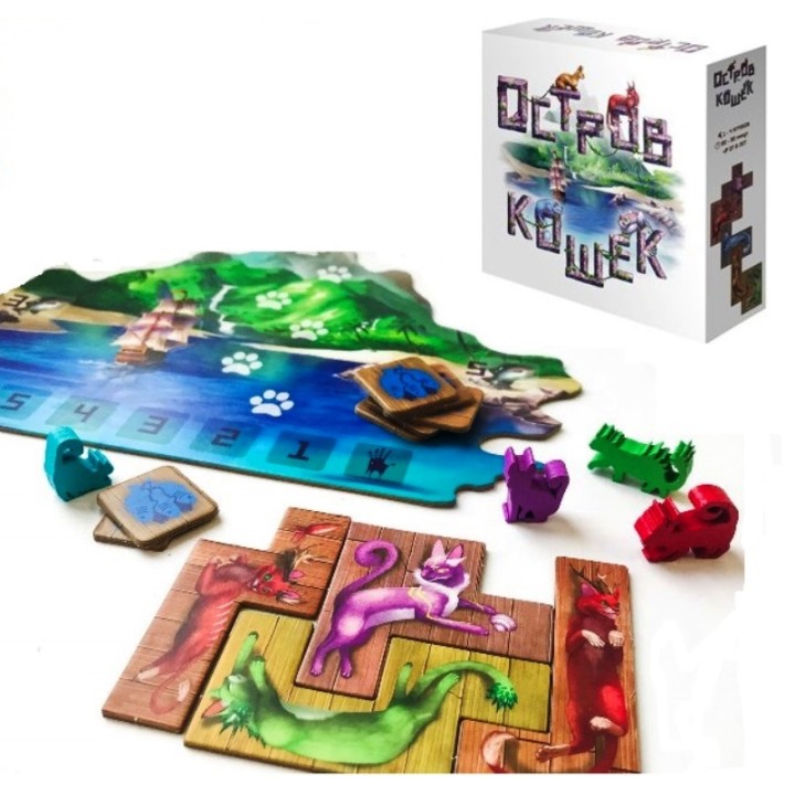 GaGa. Наст. игра "Остров кошек" (базовая) РРЦ 6790 руб