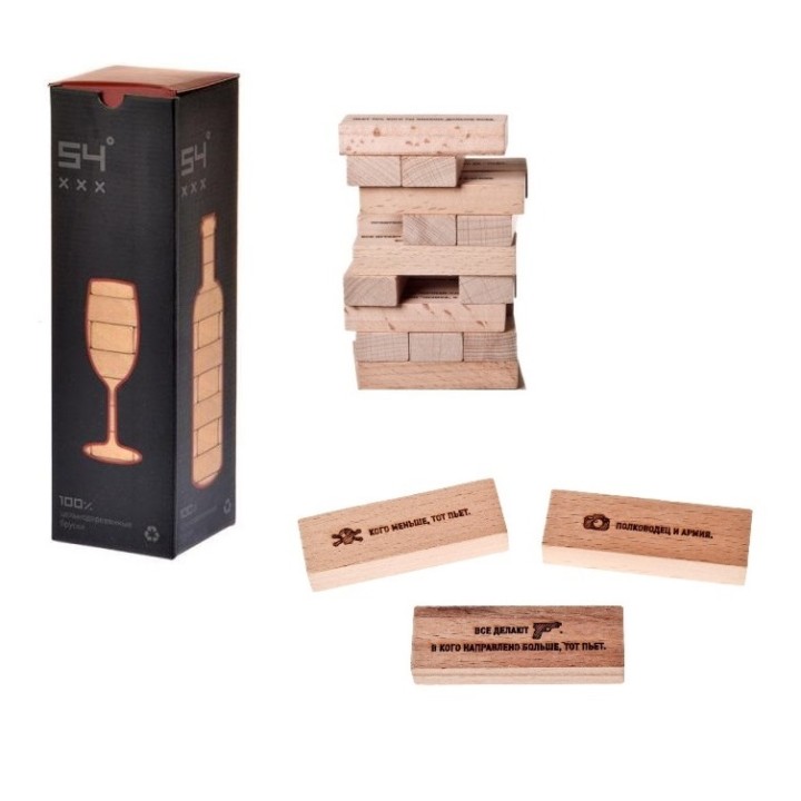 GaGa. Наст. игра "Башня ХХХ" Алкогольная арт.GG007 РРЦ 1690 руб.