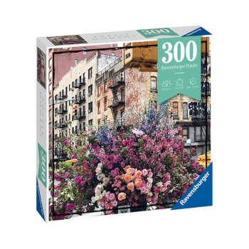 Ravensburger. Пазл 300 "Цветы в Нью-Йорке" арт.12964