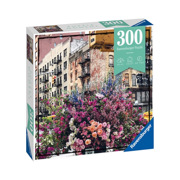 Ravensburger. Пазл 300 "Цветы в Нью-Йорке" арт.12964
