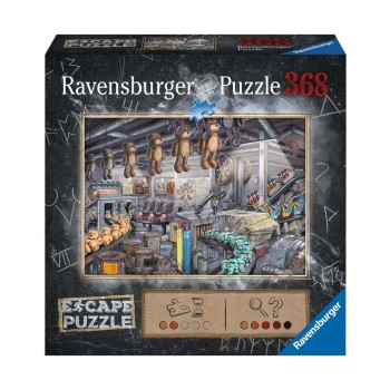 Ravensburger. Пазл-квест 368 "Фабрика игрушек" арт.16531
