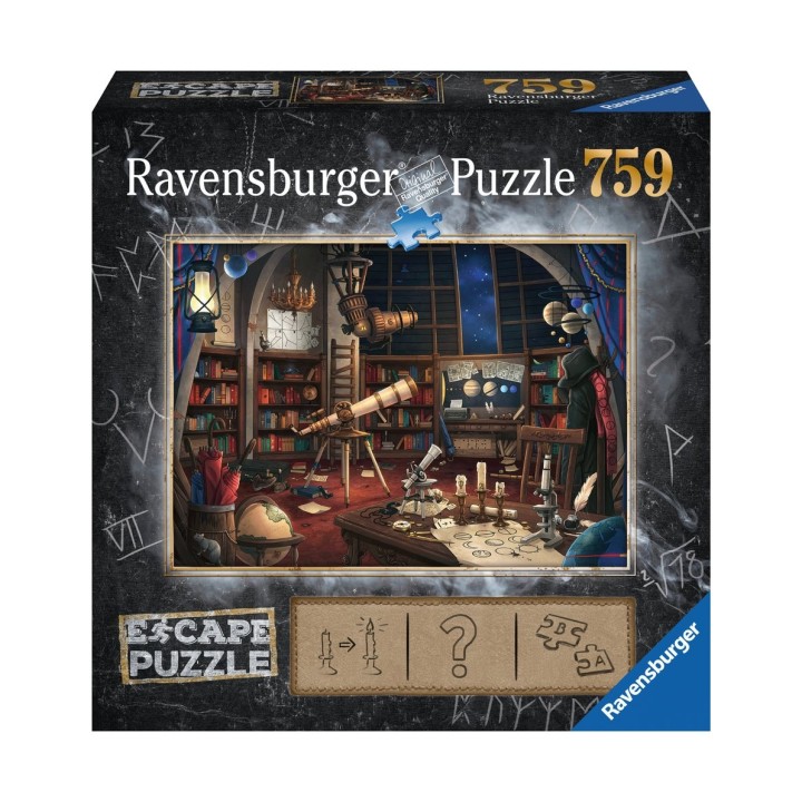 Ravensburger. Пазл-квест 759 "Обсерватория" арт.19956