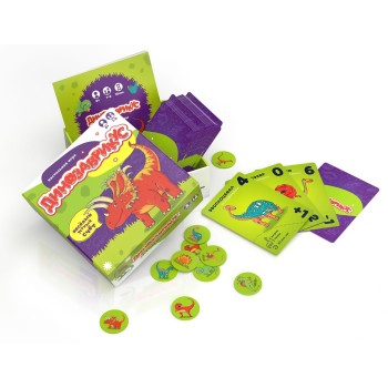 Наст. игра "Динозаврикус" (Экономикус) арт.Э010 РРЦ 690 руб./28