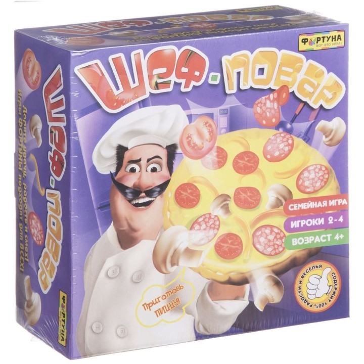 Настольная семейная игра арт.Ф77075 "Шеф-повар"