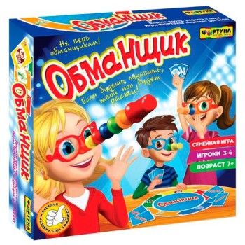 Настольная семейная игра арт.Ф71779 "Обманщик"