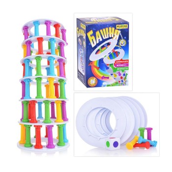 Настольная семейная игра арт.Ф71780 "Башня"