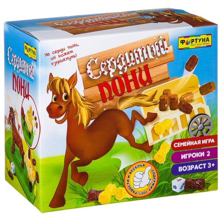 Настольная семейная игра арт.Ф85510 "Сердитый пони" /12
