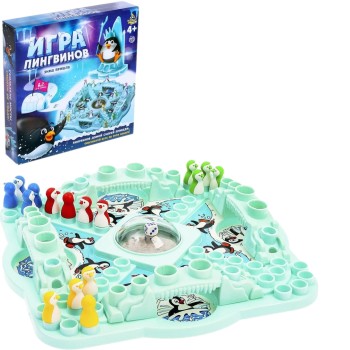 Лас Играс. 2746065 Настольная игра "Игра пингвинов"