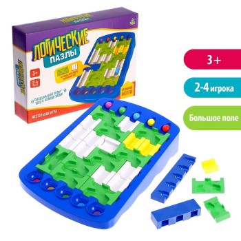 Лас Играс. 4573383 Настольная игра на логику "Логические пазлы"
