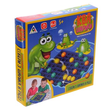Лас Играс. 2384616 Настольная игра "КВА шарики" №SL-00409