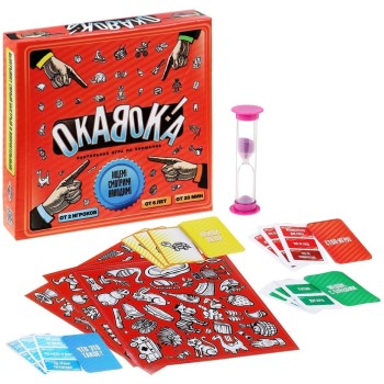 Лас Играс. 1034006 Настольная игра "Окавока" 14,4х16,1 см