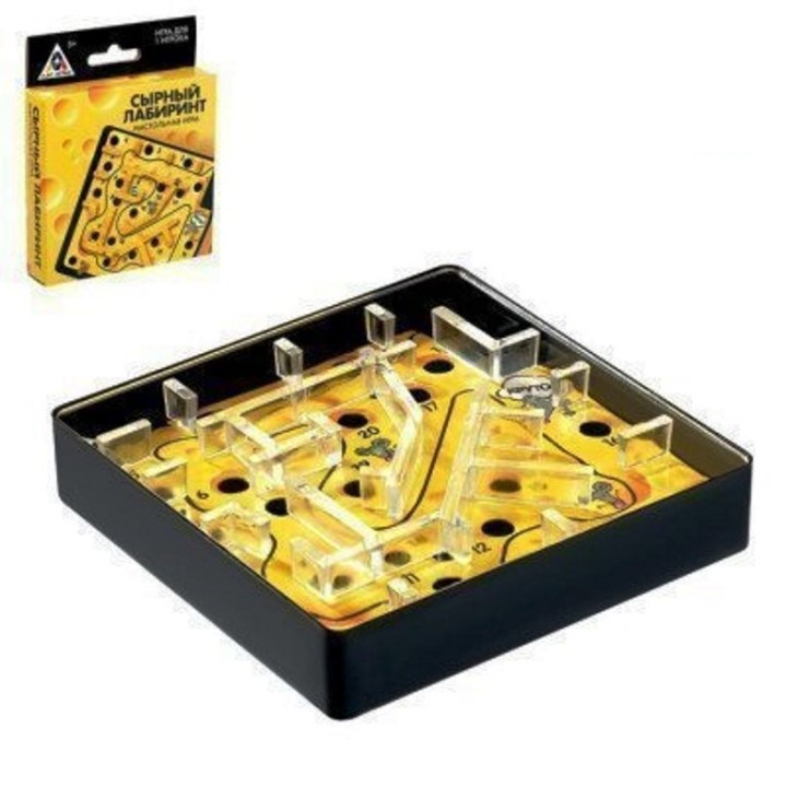 Лас Играс. 4059843 Настольная игра "Сырный лабиринт" №SL-02182